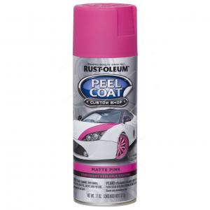PINTURA SPRAY RUST-OLEUM PEEL COAT ROSA MATE