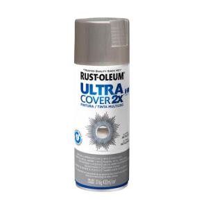PINTURA SPRAY RUST-OLEUM ULTRA COVER 2X ALUMINIO