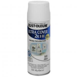 PINTURA SPRAY RUST-OLEUM ULTRA COVER 2X BLANCO MATE