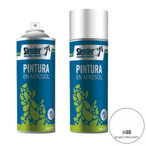PINTURA SPRAY SLENDER BLANCO BRILLANTE