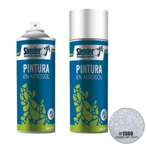 PINTURA SPRAY SLENDER CROMO METALICO