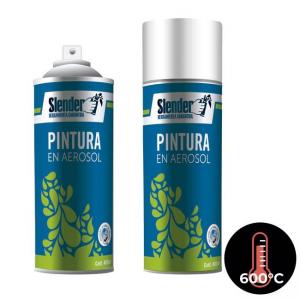 PINTURA SPRAY SLENDER NEGRO ALTA TEMPERATURA