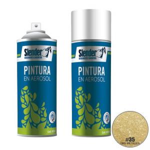 PINTURA SPRAY SLENDER ORO METALICO