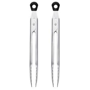 PINZA ALIMENTOS OXO MINI 2 UNIDADES ACERO