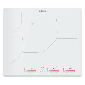PLACA INDUCCION EDESA BLANCA 3 ZONAS EIM-6328B WH