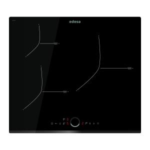 PLACA INDUCCION EDESA NEGRA 3 ZONAS EIR-6331B