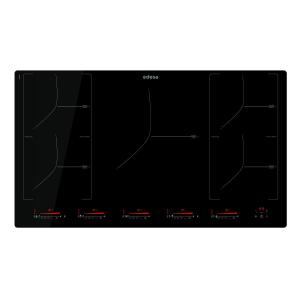 PLACA INDUCCION EDESA NEGRA 5 ZONAS PANORAMICA EIM-9530R