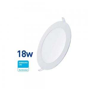 PLAFON LED WELLMAX EMBUTIR 18 WATT 220 VOLT - LUZ FRIA
