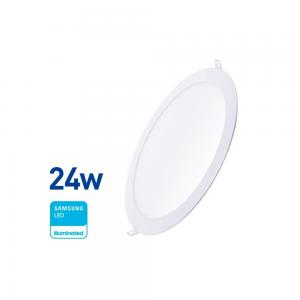 PLAFON LED WELLMAX EMBUTIR 24 WATT 220 VOLT - LUZ FRIA