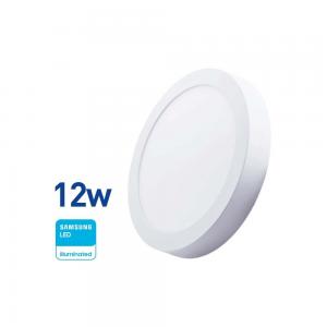 PLAFON LED WELLMAX EXTERIOR 12 WATT 220 VOLT - LUZ FRIA