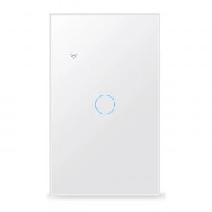PLAQUETA BLANCA SMART TACTIL CONEXIÓN WI-FI - 1 TECLA