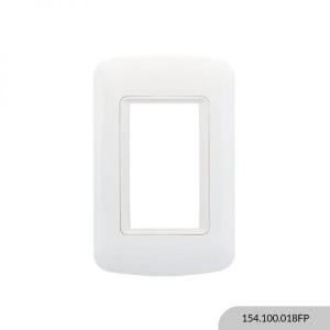 PLAQUETA MOLVENO ATENEA BLANCA 3 MODULOS