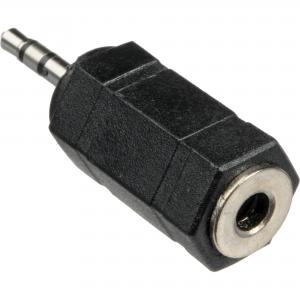 PLUG HEMBRA 2.5 MM. STEREO A MACHO 3.5 MM. STEREO