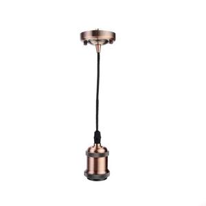 PORTALAMPARA COLGAR VINTAGE COBRE