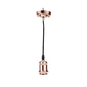PORTALAMPARA COLGAR VINTAGE GOLDEN ROSE