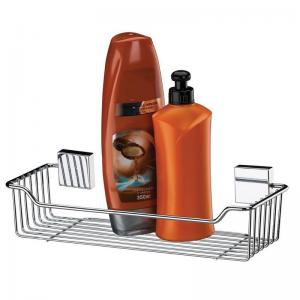 PORTA SHAMPOO FUTURE ACERO CROMADO TORNILLO
