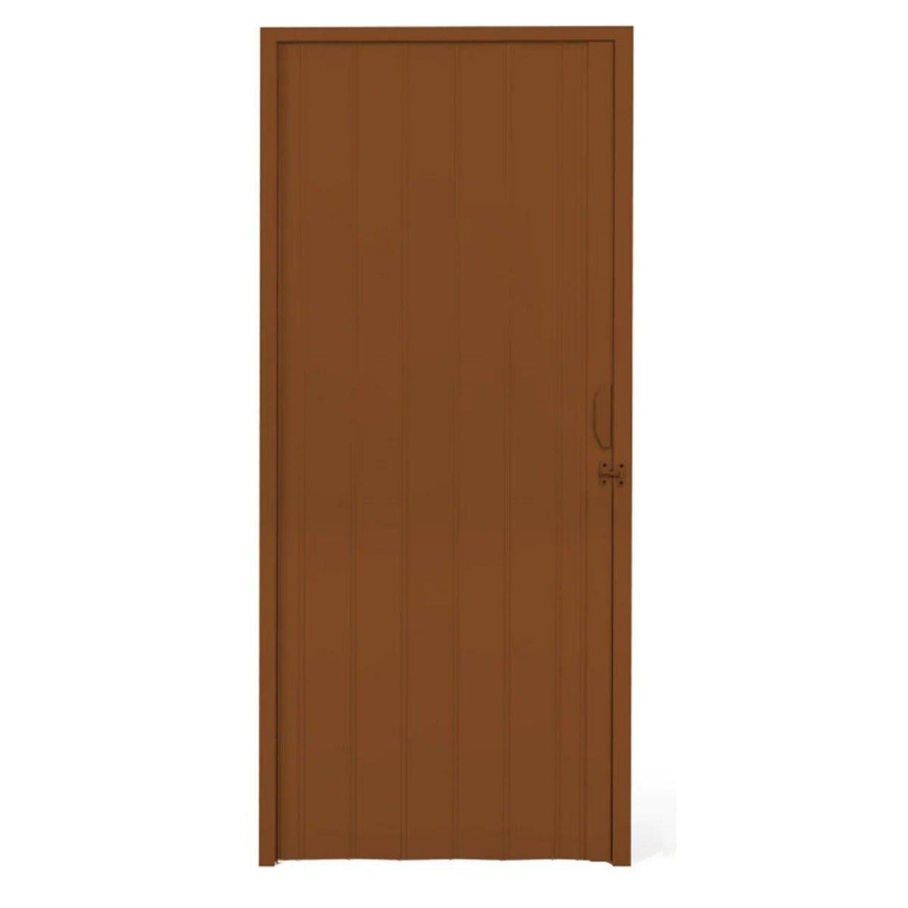 puerta plegable pvc beige fortlev 70cm