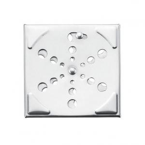 REJILLA PISO CON CIERRE ACERO INOXIDABLE 10 X 10 CM.