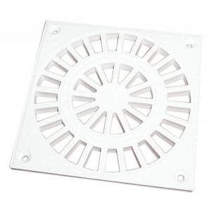 REJILLA PISO PLASTICA 15 X 15 BLANCA