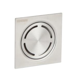 REJILLA PISO TIP TOP ACERO INOXIDABLE GENEBRE 10 X 10 CM.