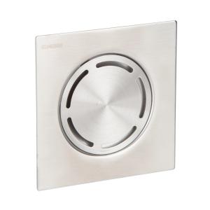 REJILLA PISO TIP TOP ACERO INOXIDABLE GENEBRE 15 X 15 CM.