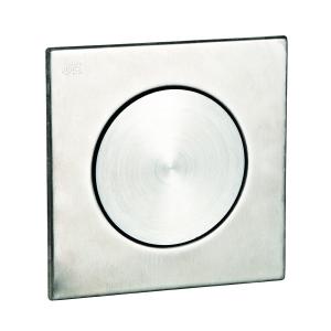 REJILLA PISO TIP TOP ACERO INOXIDABLE GENEBRE 20 X 20 CM.