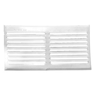 REJILLA VENTILACION ESMALTADA 30 X 15 CM.