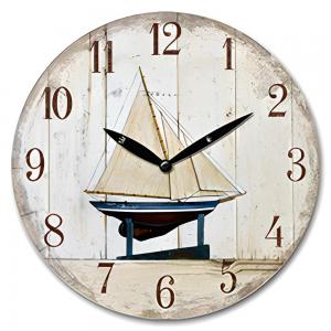 RELOJ MDF PARED AGUJA 29 CM. Ø - BARCO