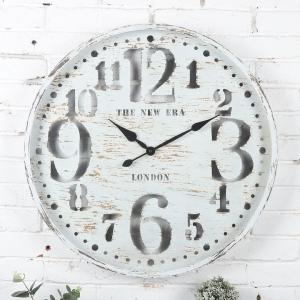 RELOJ MDF PARED AGUJA 60 CM. Ø - BLACK AND WHITE