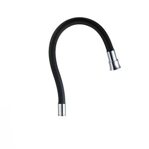 REPUESTO PICO ALTO MONOCOMANDO FLEXIBLE NEGRO