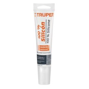 SILICONA TRUPER ACIDA 85 GR. TRANSPARENTE