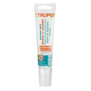 SILICONA TRUPER ACIDA FUNGICIDA 85 GR. TRANSPARENTE