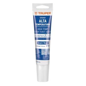 SILICONA TRUPER ALTA TEMPERATURA 85 GR. AZUL
