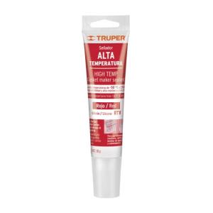 SILICONA TRUPER ALTA TEMPERATURA 85 GR. ROJA