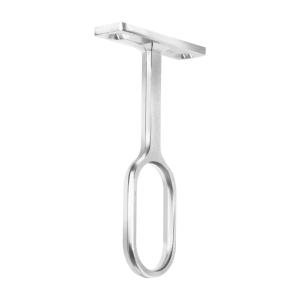 SOPORTE BARROTE HERMEX OVAL NIQUELADO CENTRAL