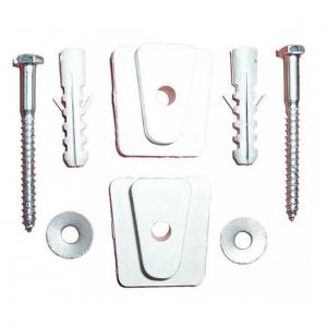SOPORTE LAVATORIO NORDICO TRIANGULAR X 2 UN.