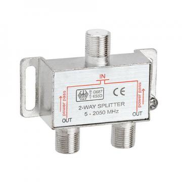 SPLITTER FICHA DERIVADA 2 VIAS 75 OHMS