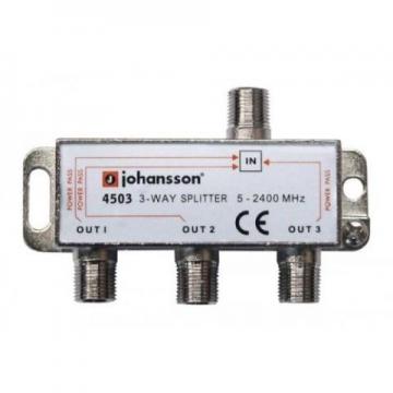 SPLITTER FICHA DERIVADA 3 VIAS 75 OHMS