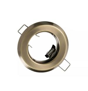 SPOT DICROICA EMBUTIDO FIJO BRONCE