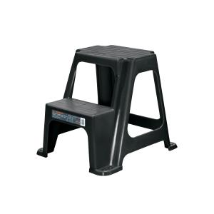 TABURETE POLIPROPILENO TRUPER CHICO 2 ESCALONES HASTA 136KG