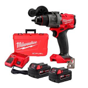 TALADRO MILWAUKEE 18 VOLT 13 MM. - AUTOSTOP 2 BATERIAS FUEL