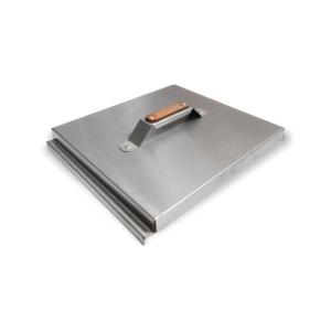 TAPA PLANCHA ASAPARRI ACERO INOXIDABLE 25 X 25 CM. - SIMPLE