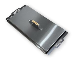 TAPA PLANCHA ASAPARRI ACERO INOXIDABLE 50 X 25 CM. - DOBLE