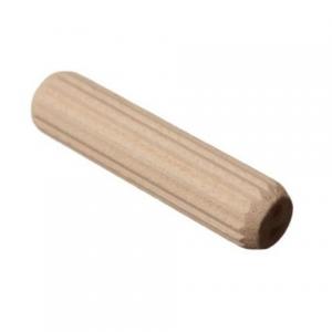 TARUGO MADERA ESTRIADO 8 MM. X 3 CM.