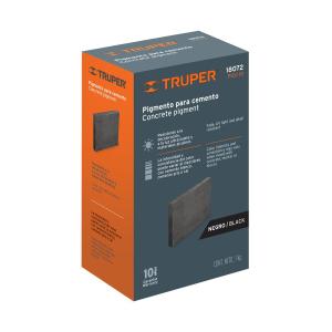 TIERRA COLOR TRUPER 1 KG. NEGRO CEMENTO