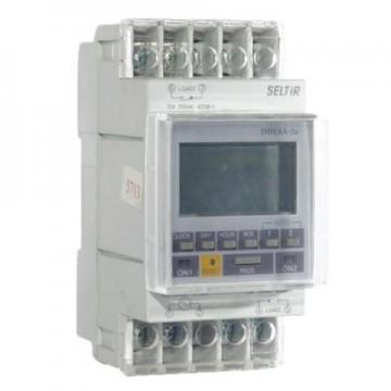 TIMER 24 HORAS VIDRIERA 2 MODULOS THC 15 AMP. DIGITAL