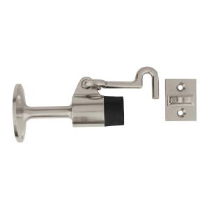 TOPE PUERTA HERMEX CON GANCHO PARA PARED SATIN