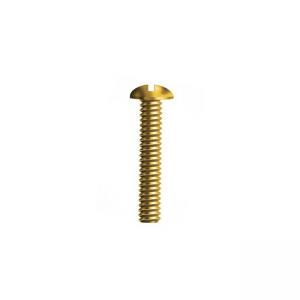 TORNILLO BRONCE CABEZA REDONDA 1/4