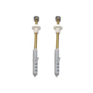 TORNILLO INODORO COMPLETO X 2 UN. BRONCE