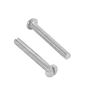 TORNILLO ZINCADO CABEZA OVAL 1/8